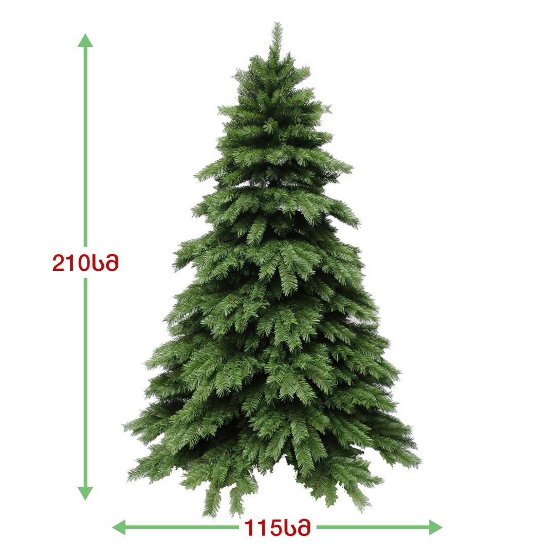 Scandinavian Christmas tree 210 cm (LK-210)