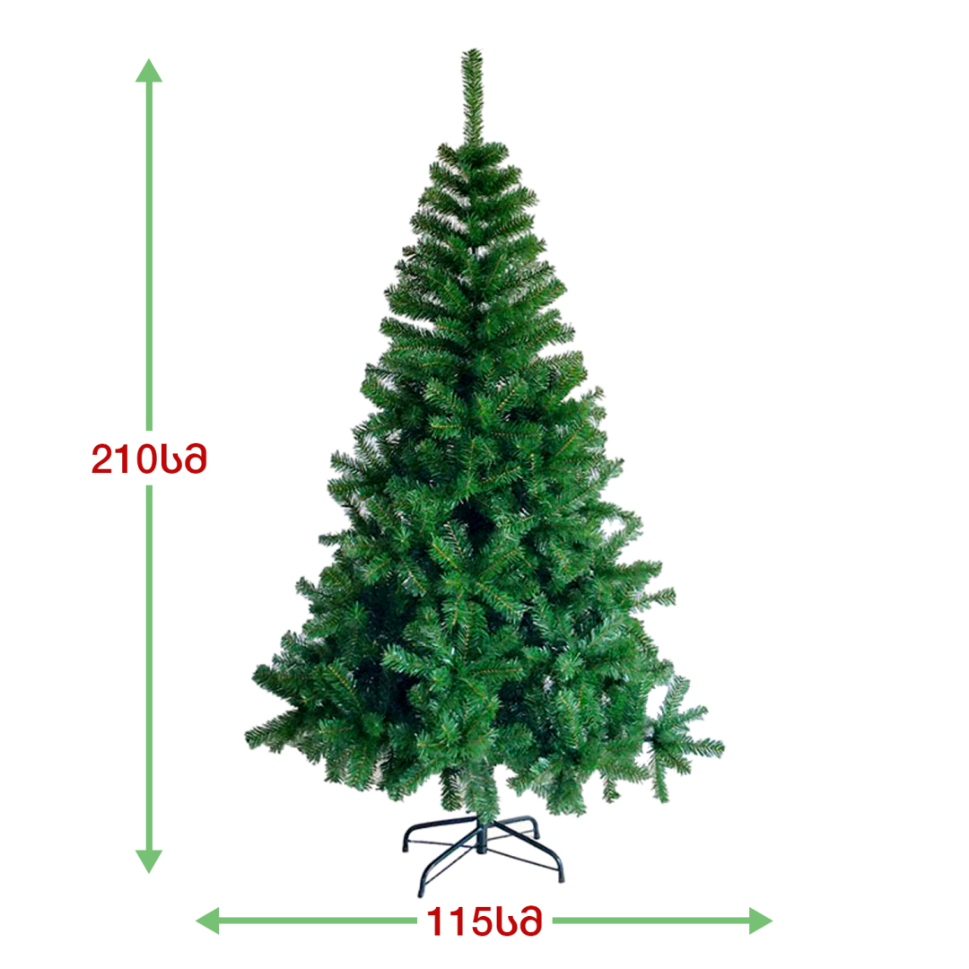 Christmas tree Geneva 210 cm (HJ-210)