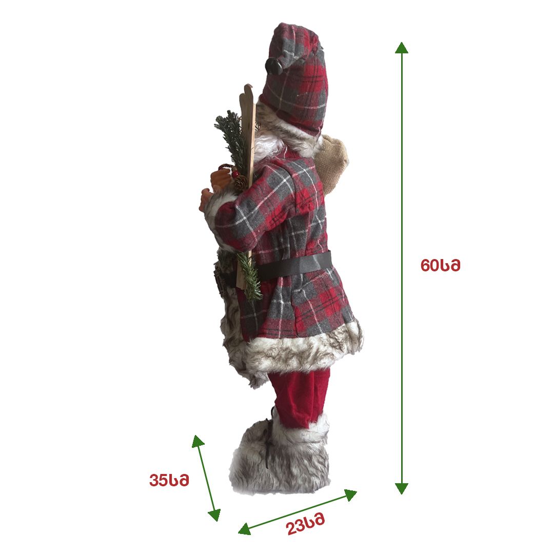 Santa Claus from Scotland 60 cm (23008)