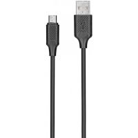 KITs USB 2.0 to Micro USB cable, 2A, black, 1m