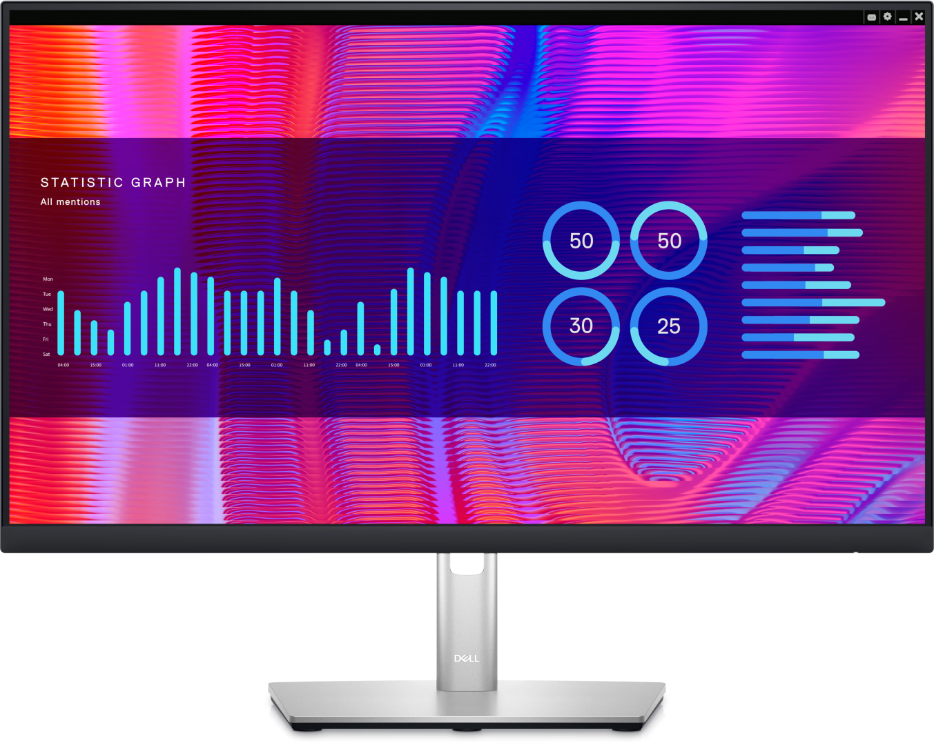 Dell 24 USB-C Hub Monitor - P2423DE -60.5cm(23.8’)/IPS QHD 2560 x 1440 at 60 Hz