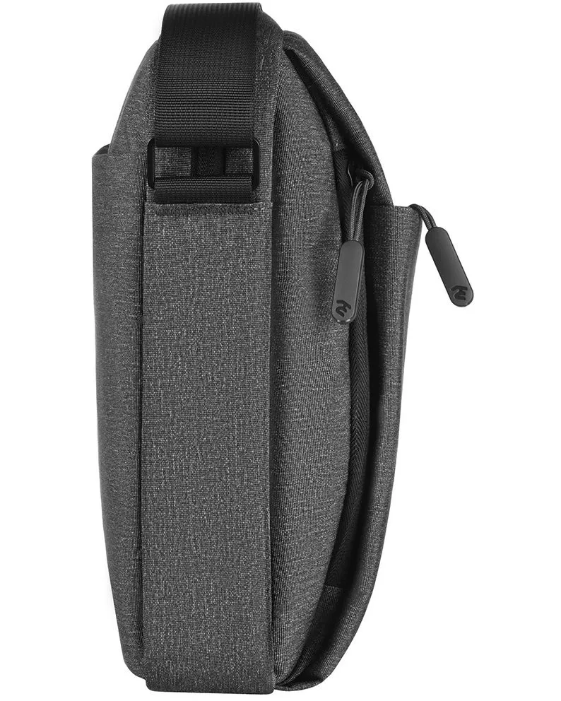 ნოუთბუქის ჩანთა-2E Vertical Bag, Melange 10", Black