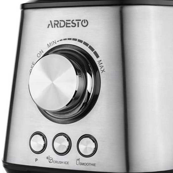 ბლენდერი-Ardesto SBG-1510B 2 in 1 Stationary Silver-Black