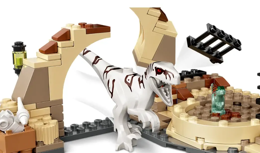 LEGO Jurassic World Atrociraptor Dinosaur: Bike Chase