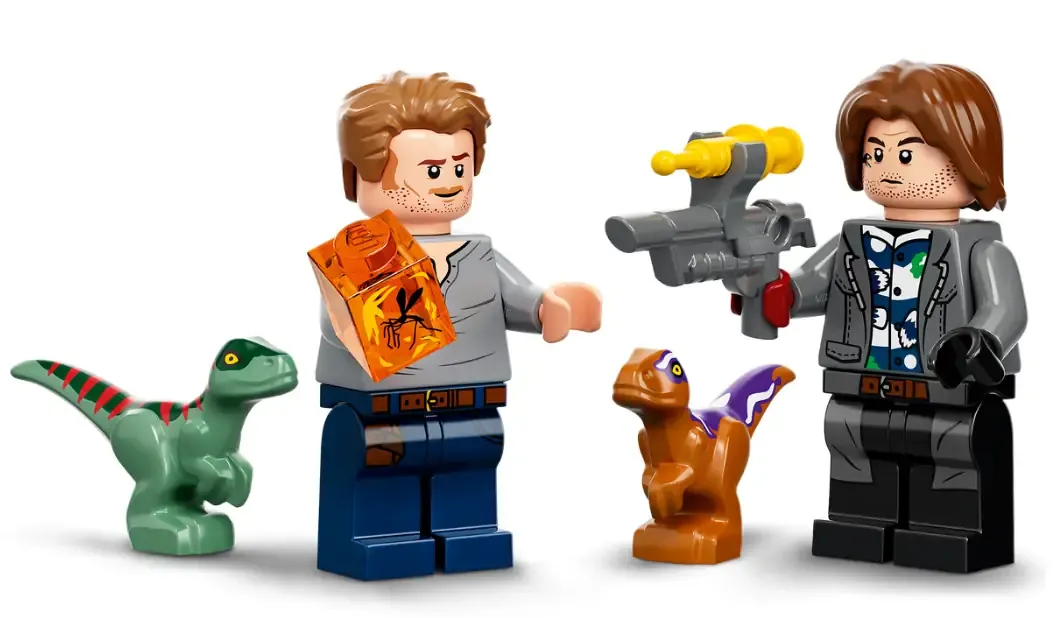 LEGO Jurassic World Atrociraptor Dinosaur: Bike Chase
