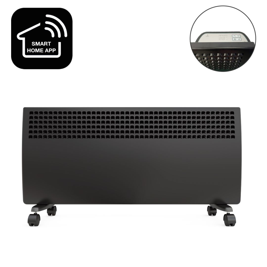 Convector heater - 2400 watts, black NDQ-24DW