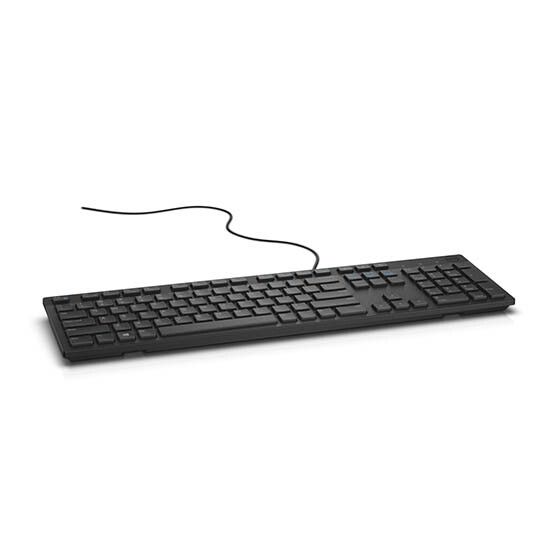 Dell Multimedia Keyboard-KB216 - English (QWERTY) - Black