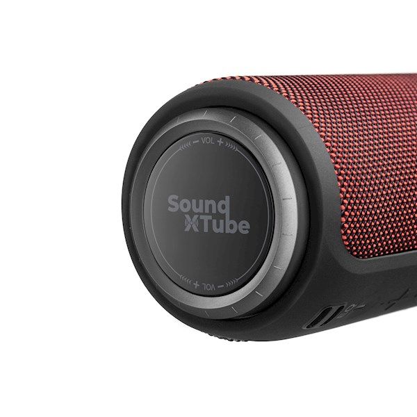 Portable Speaker 2E SoundXTube TWS, MP3, Wireless, Waterproof Red