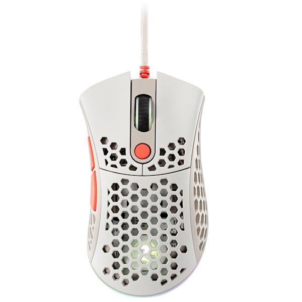 2E GAMING Mouse HyperSpeed Pro, RGB Retro white