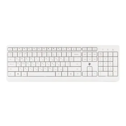 2Р• Keyboard KS220 WL White