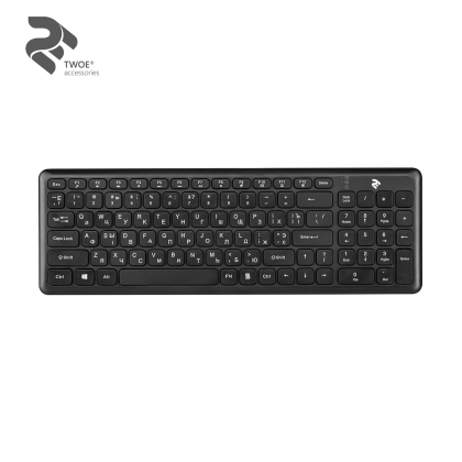 2E Keyboard KS230 Slim WL Black