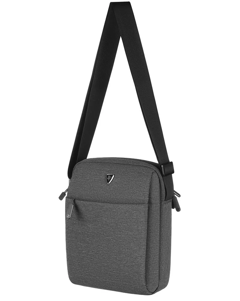 ნოუთბუქის ჩანთა-2E Vertical Bag, Melange 10", Black