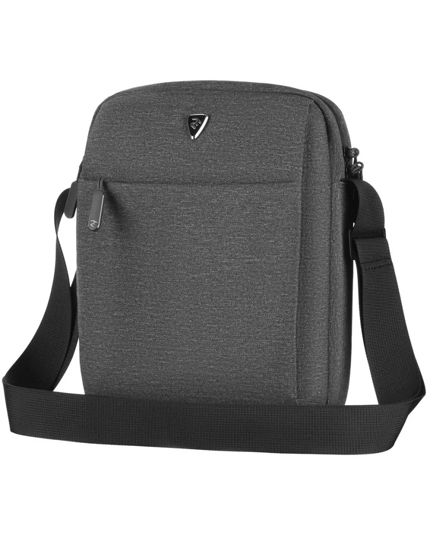 ნოუთბუქის ჩანთა-2E Vertical Bag, Melange 10", Black