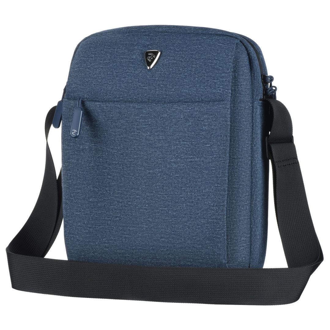 ნოუთბუქის ჩანთა-2E Vertical Bag 2E, Melange 10", Navy-Blue