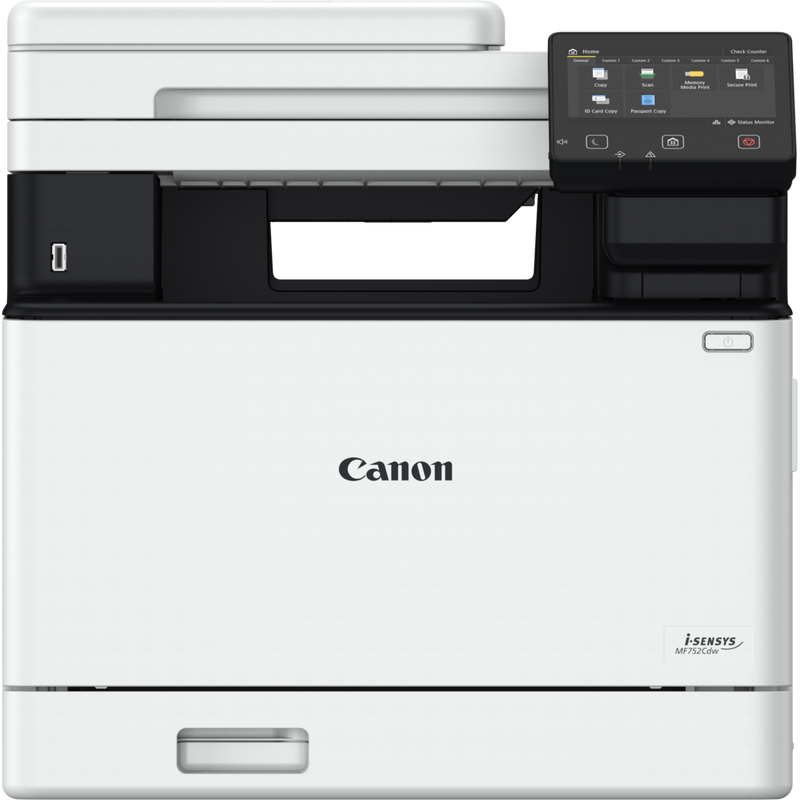 Canon  Colour Laser All-In-One MFP I-S MF752Cdw / Single sided: Up to 33ppm 