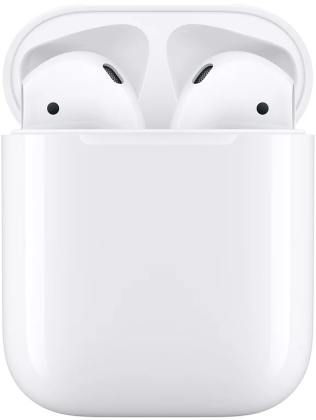 Apple AirPods with Charging Case, (2nd generation) MV7N2RU/A