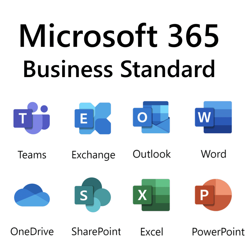 Microsoft programs - Microsoft 365 Business Standard