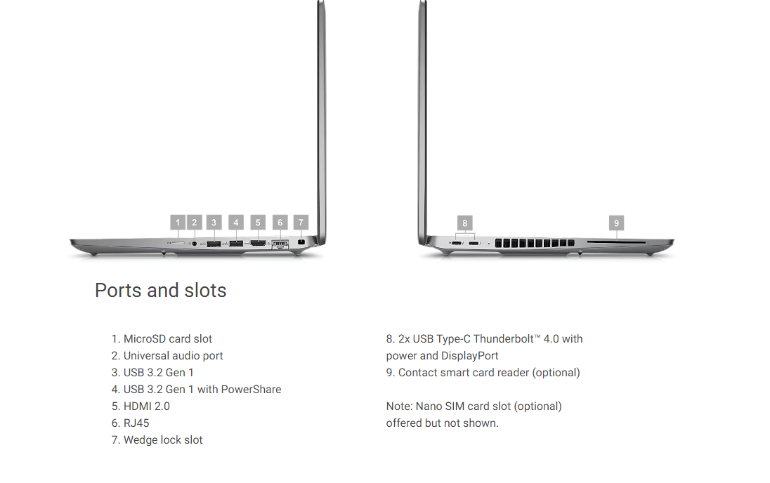 Dell Latitude 5540/Core i7-1355U/16GB/512GB SSD