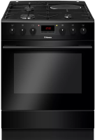 გაზქურა-Hansa FCMS68249 85/60/60, Oven EL Black, Top 3+1