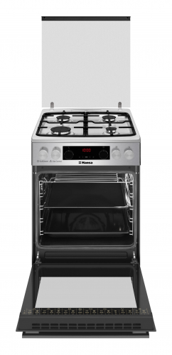 Oven-Hansa FCMXS593633 85/50/60, Oven EL, Silver, Top 4 Gas