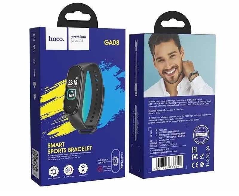 Hoco GA08 Smart Sports Bracelet Black