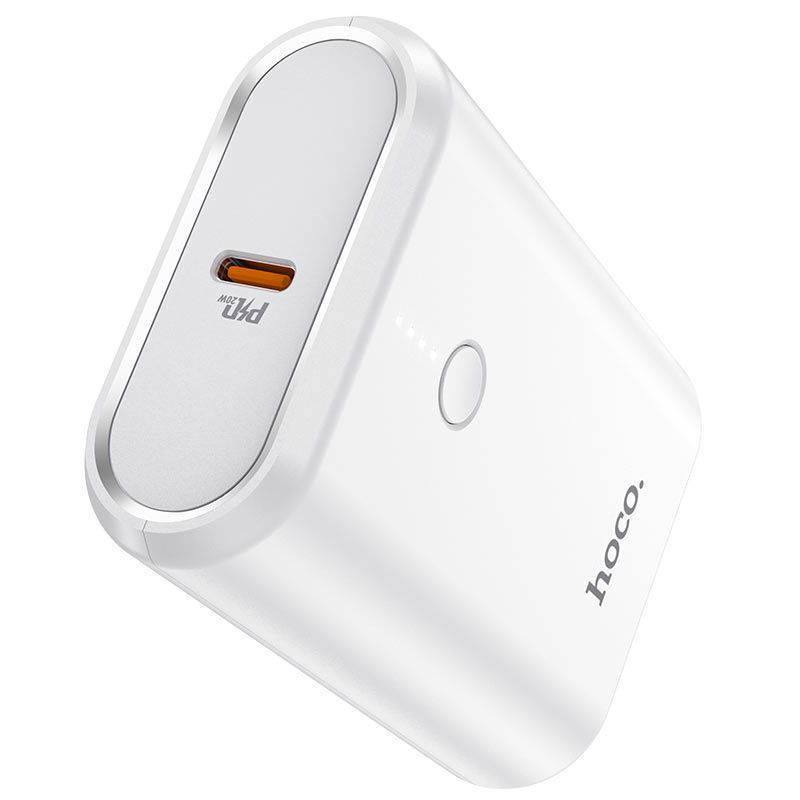 Hoco Q3 Mayflower PD20W+QC3.0 power bank(10000mAh) White