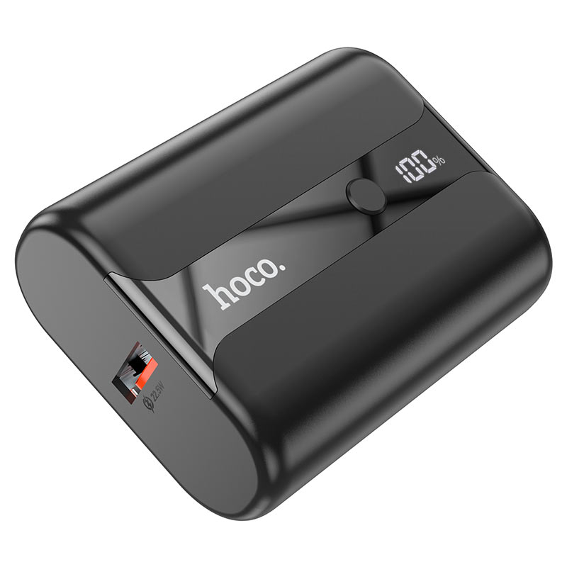 HOCO Q3 Pro 22.5W+PD20W fully compatible power bank(10000mAh) Black