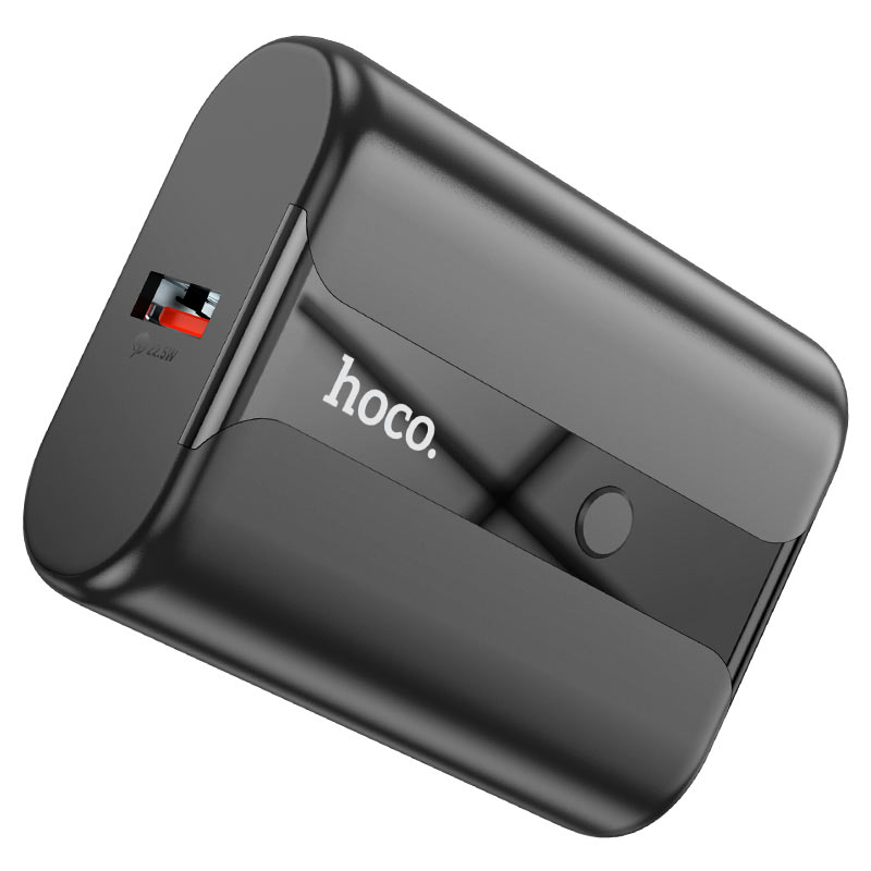 HOCO Q3 Pro 22.5W+PD20W fully compatible power bank(10000mAh) Black