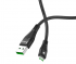 Micro / HOCO U53 4A Flash charging data cable for Micro Balck