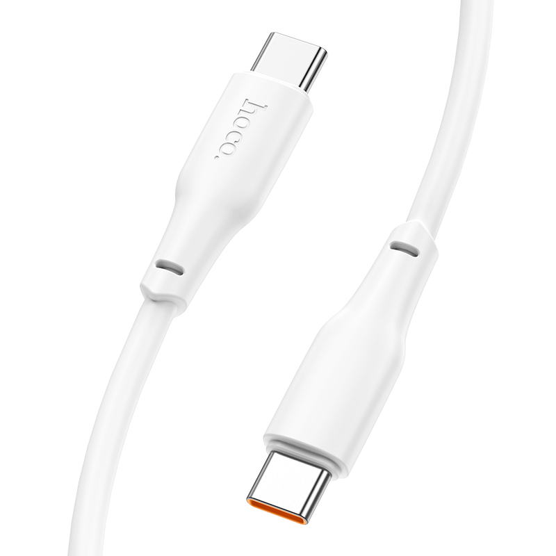 Type - C / HOCO X93 Force 60W charging data cable Type-C to Type-C(L=2M) White