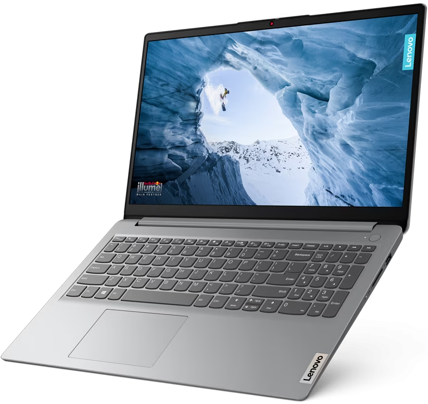 Notebook Ideapad-1 15.6" Celeron N4500 4GB 256GB SSD Integrated Graphics Cloud Grey