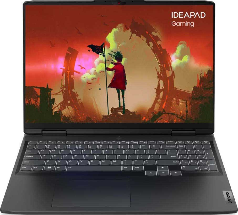 Notebook-IdeaPad Gaming 3 16" Ryzen 5 6600H 8GB 512GB SSD RTX 3050 4GB Onyx Grey