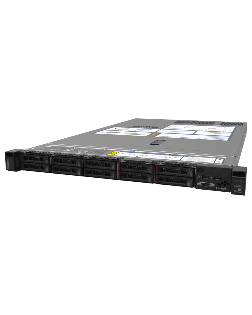 სერვერი-Lenovo ThinkSystem SR530, 2xIntel Xeon Silver 4210R 10C 2.4GHz 100W