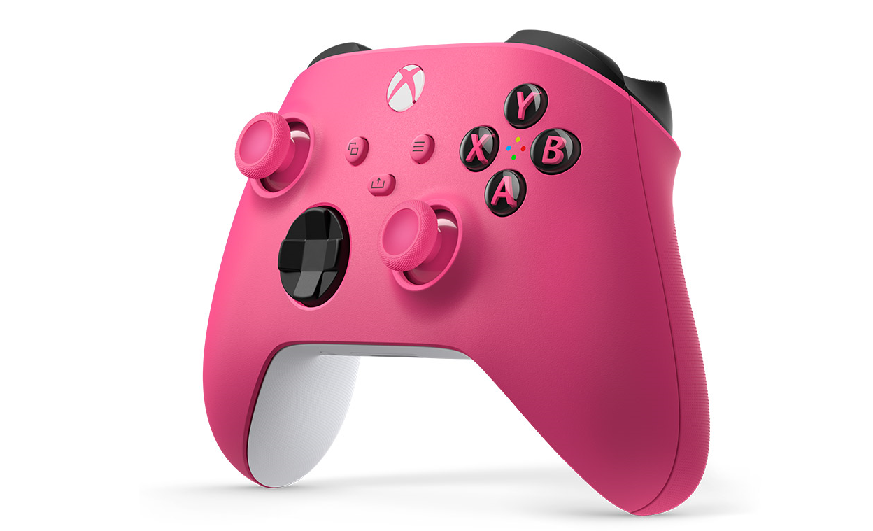 Microsoft Official Xbox Series X/S Wireless Controller - Deep Pink (889842875577) (Xbox Series X/S)