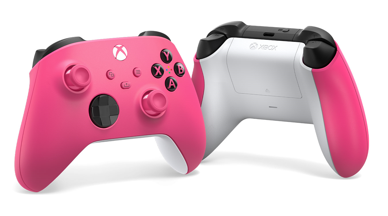 Microsoft Official Xbox Series X/S Wireless Controller - Deep Pink (889842875577) (Xbox Series X/S)