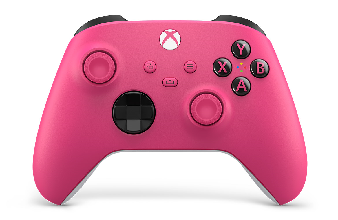 Microsoft Official Xbox Series X/S Wireless Controller - Deep Pink (889842875577) (Xbox Series X/S)