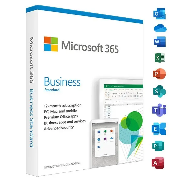 Microsoft programs - Microsoft 365 Business Standard