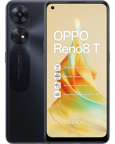 OPPO RENO 8T BLACK 6.43" 