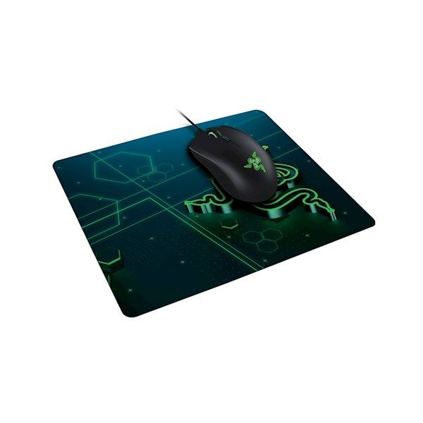 მაუს პადი-Razer Mouse Pad Goliathus Mobile, S (215x270x1.5mm), black-green