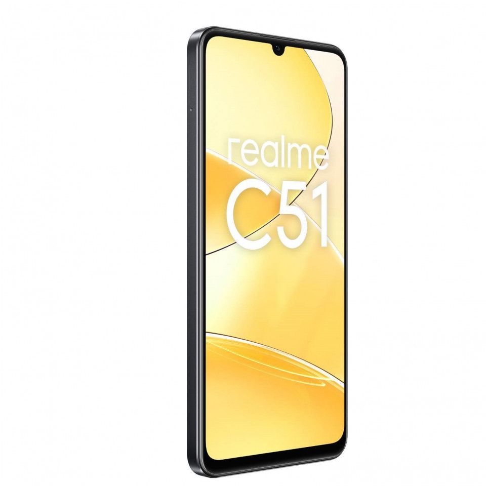 realme C51 128GB 4GB NFC Carbon Black RMX3830