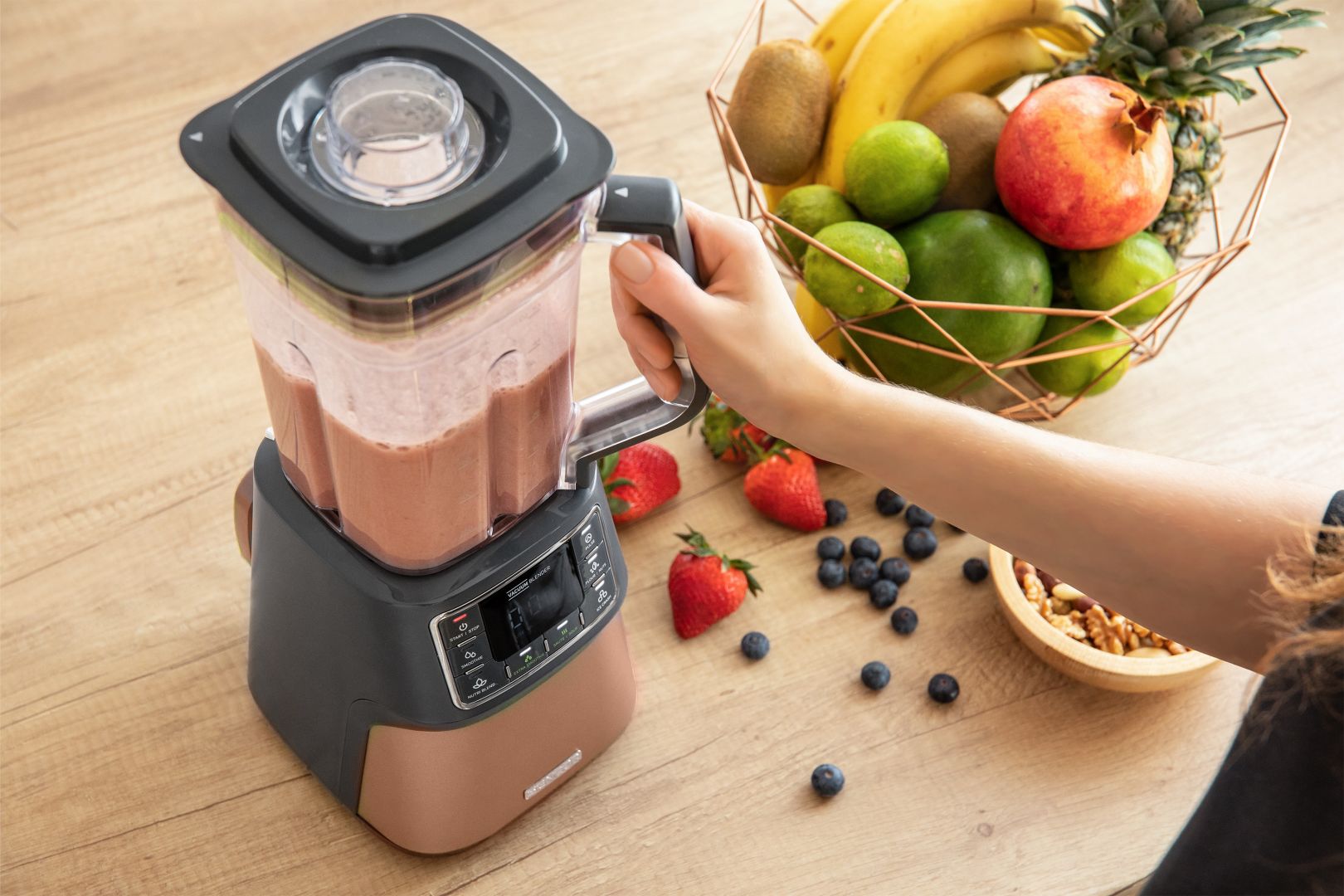 ბლნდერი-Sencor 7676GD Automatic Vacuum Super Blender