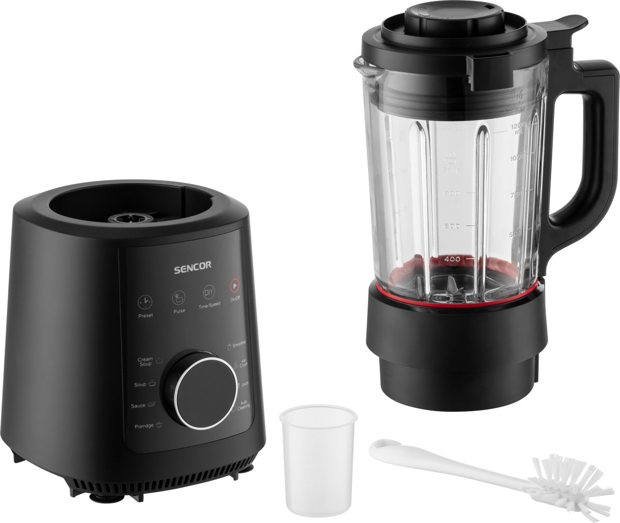 ბლენდერი-SBU 0510BK Glass Jug Blender, 1.5 l capacity