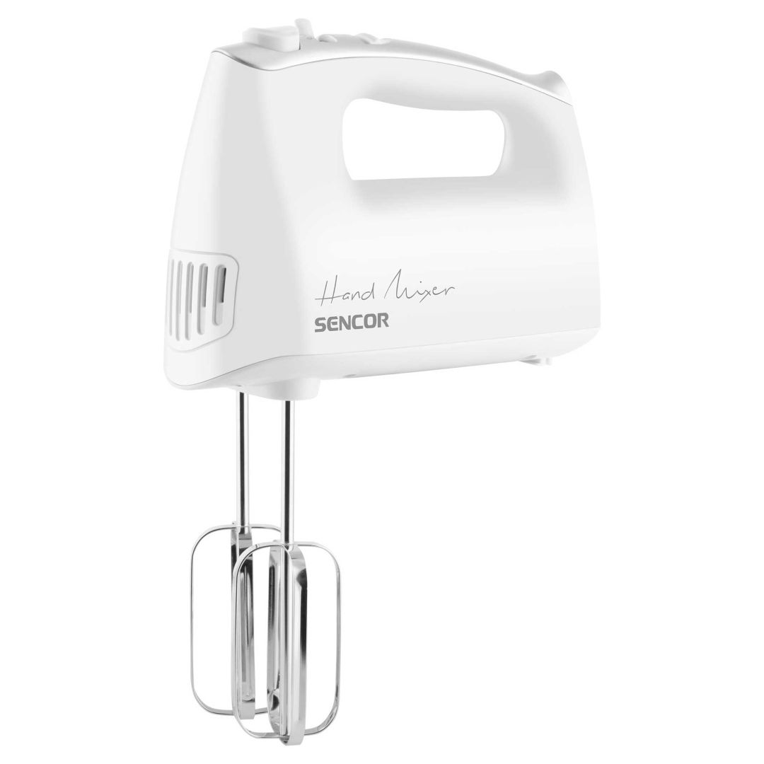 მიქსერი-SENCOR SHM 5206WH Hand Mixer, Power Input: 400W, 5 Speed Levels