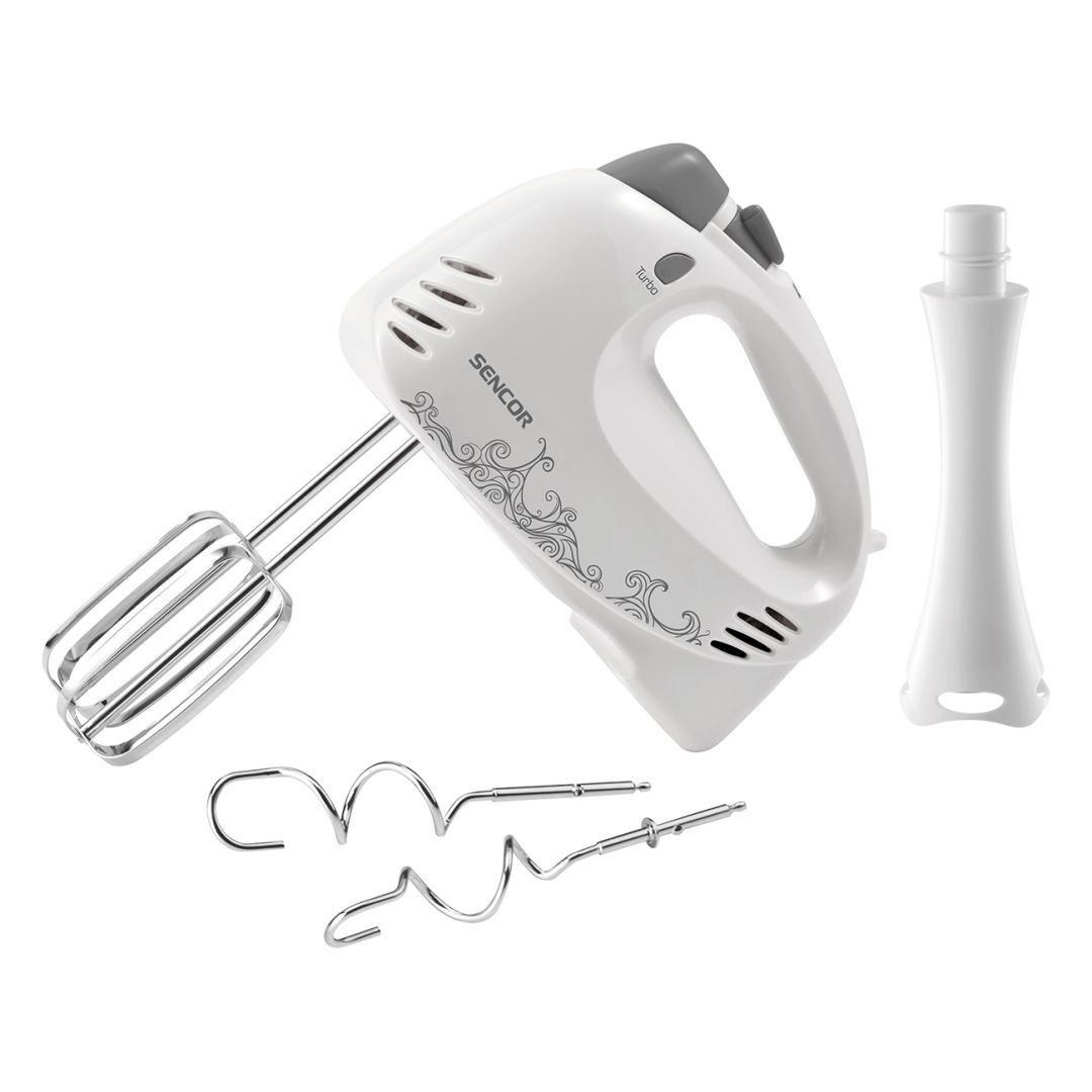 მიქსერი-SENCOR SHM 5270 Hand Mixer with a Stick Blender Attachment, 5 speed levels