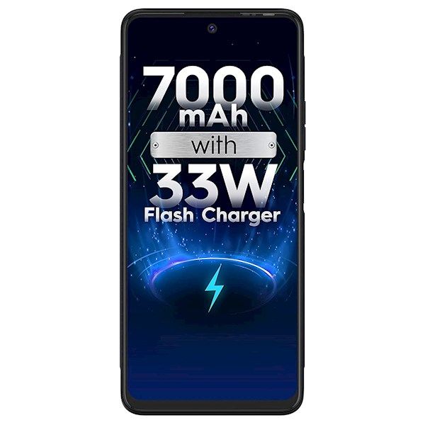 TECNO Smartphone POVA-3 (LF7n) 6/128Gb NFC 2SIM Eco Black (10032136)