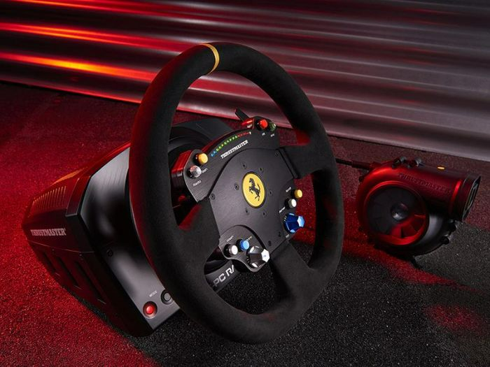 Thrustmaster TS-PC RAcer Ferrari 488 Challenge Edition Eu Wheel, Force Feedback, 270° - 1080°, Eco-System, PC)