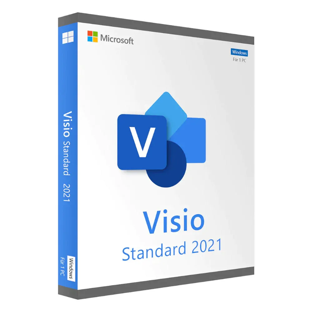 მაიკროსოფტ პროექტის მართვა-Visio Standard 2021
