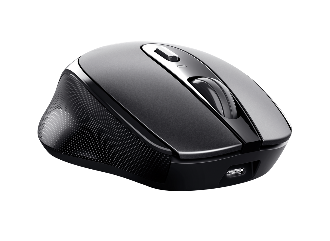 ZAYA WRL RCHRGABLE MOUSE BLK